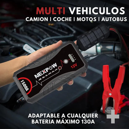 EnergyMax™ - Cargador de Bateria Para Carro / Moto + Manual de Mantenimiento de Baterías